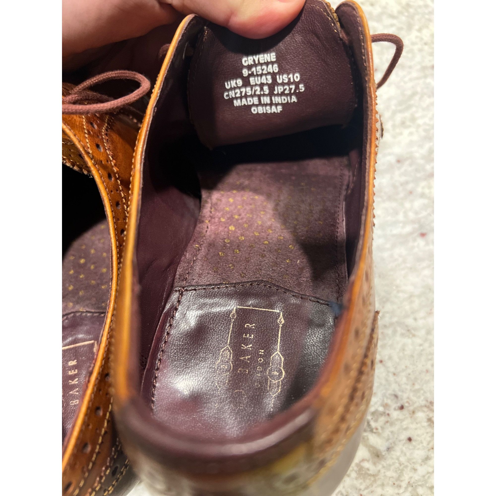 Ted Baker Ted Baker Gryene Derby Dress Shoes - Size 10 Size US 10 / EU 43 - 5 Thumbnail
