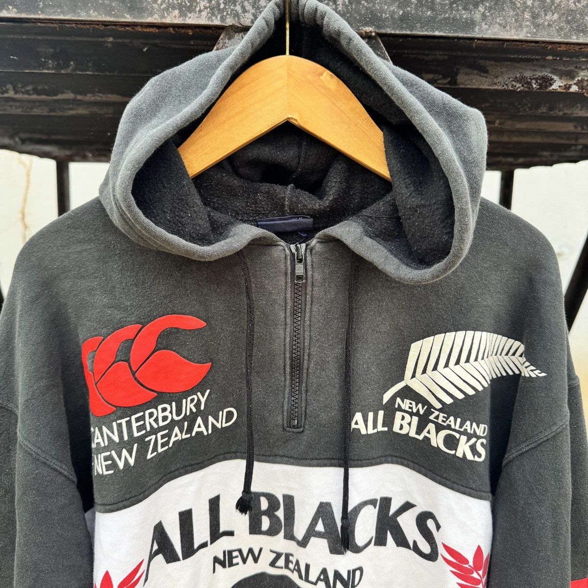 Canterbury of New Zealand Vintage 1987 Rugby Canterbury All Black New Zealand Size US L / EU 52-54 / 3 - 6 Thumbnail