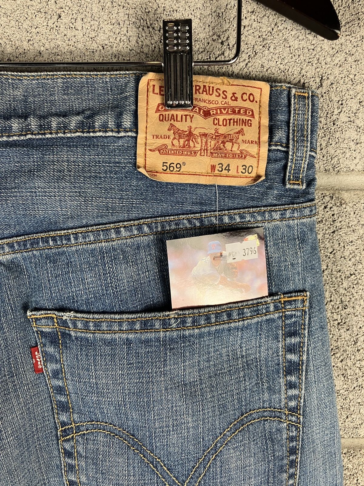 Levi's × Vintage Vintage Levi’s 569 34x29 Loose Fit Jeans Y2K Size US 34 / EU 50 - 4 Thumbnail