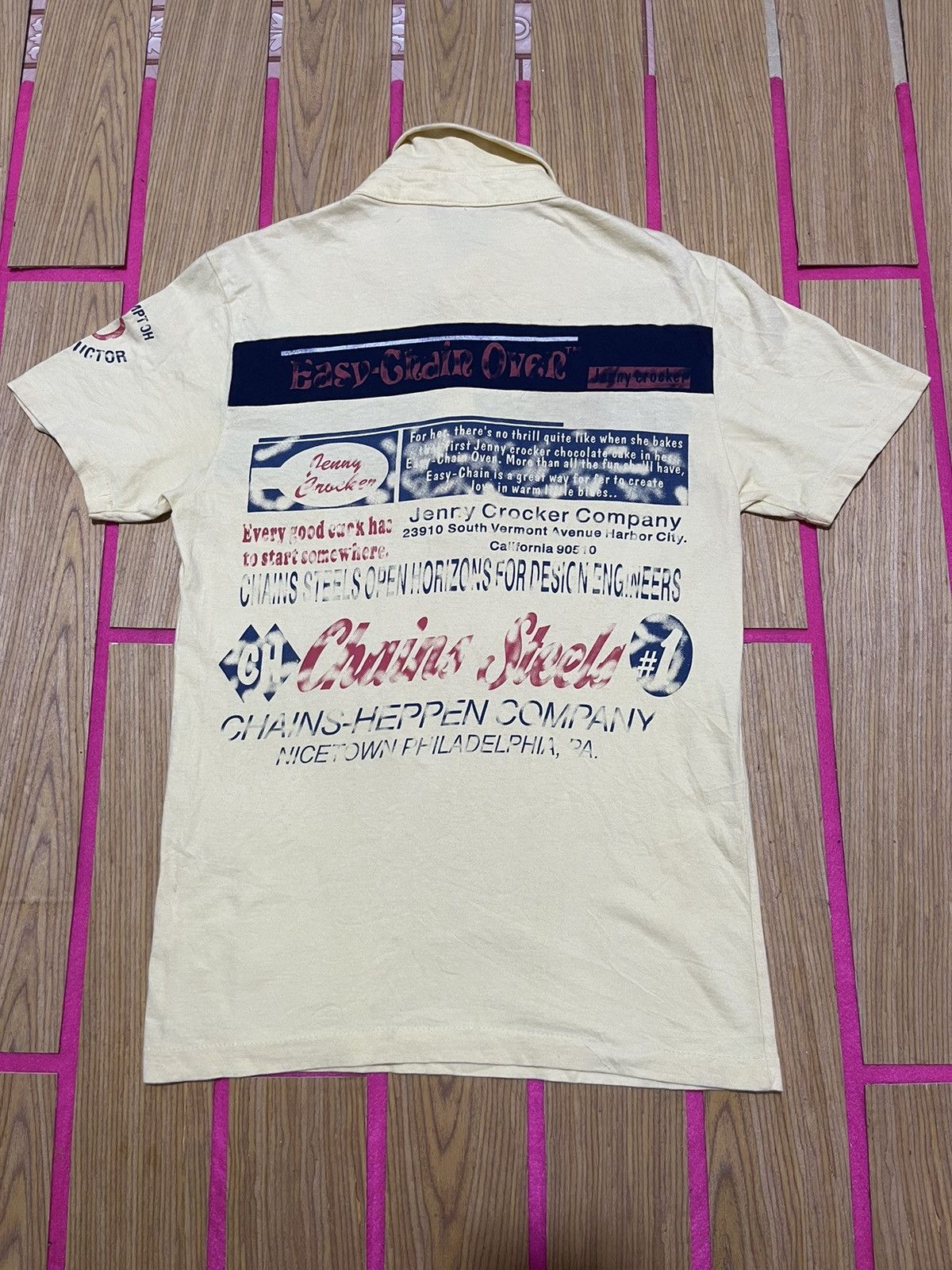 If Six Was Nine Y2K RIBBON & AUDI polo short tshirt Size US M / EU 48-50 / 2 - 5 Thumbnail