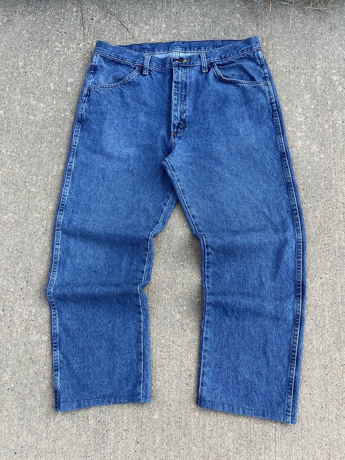 Rustler × Vintage Vintage 00’s Rustler Baggy Jeans Size US 36 / EU 52 - 4 Thumbnail
