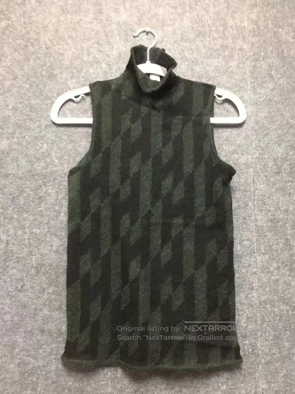 Hermes Hermes Argyle Sleeveless Knit Vest. Size M / US 6-8 / IT 42-44 - 3 Thumbnail
