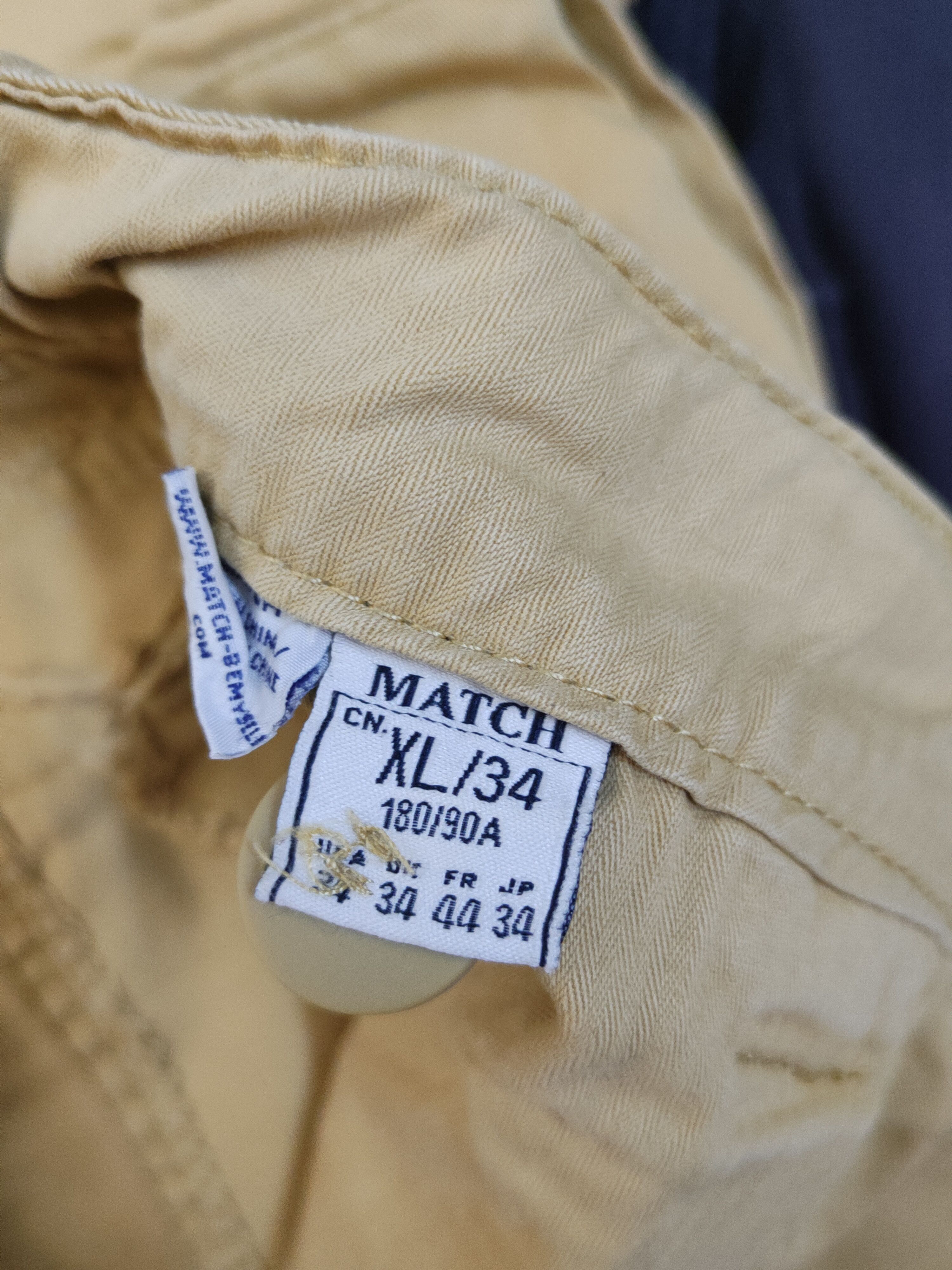 Japanese Brand DL Matchstick Reconstructed Patchwork Cargo Pants #W1780 Size US 35 - 15 Thumbnail