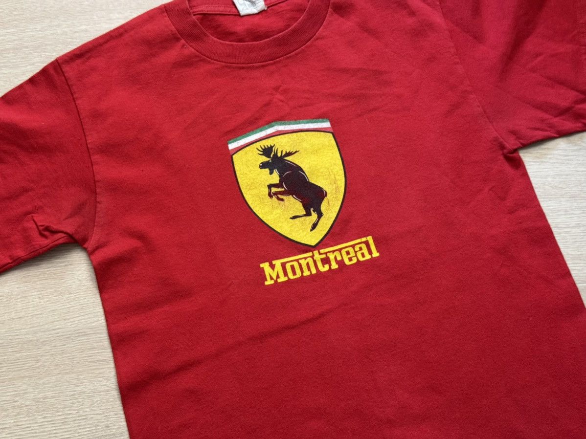 Vintage Vintage 00’s Al Style Montreal Canada Ferrari Racing T-Shirt Size US S / EU 44-46 / 1 - 2 Thumbnail