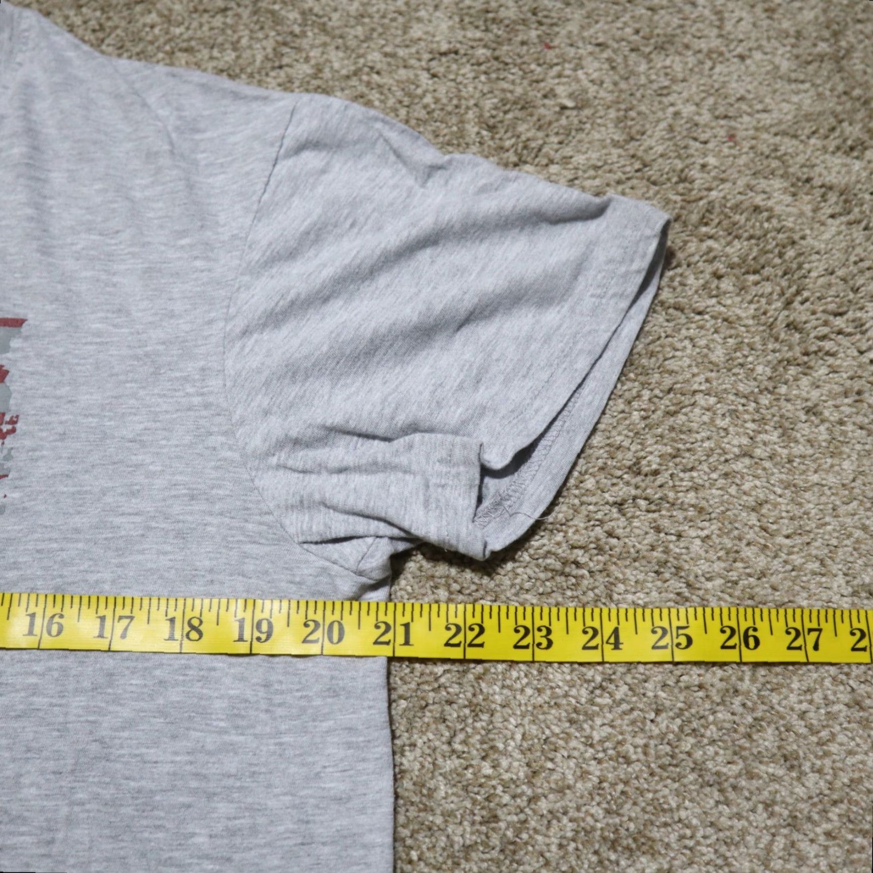 Vintage Mossy Oak Gray T-Shirt Women Short Sleeve Logo Graphic American Flag Boat Neck Pullover 100% Cotton L Mens? Size L / US 10 / IT 46 - 5 Thumbnail