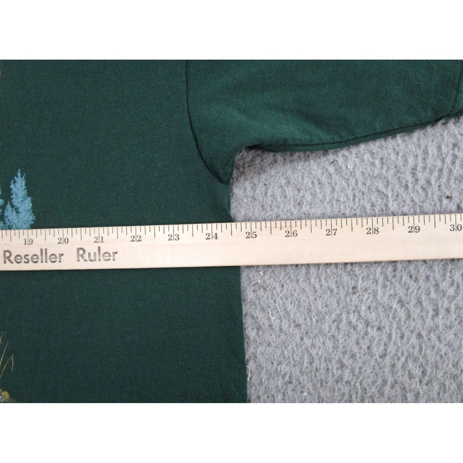 Endless Vintage Endless 2XL T-Shirt Men Graphic Print Crew Neck 90s Deer Buck Green Cotton Short Sleeve Shirt Size US XXL / EU 58 / 5 - 6 Thumbnail
