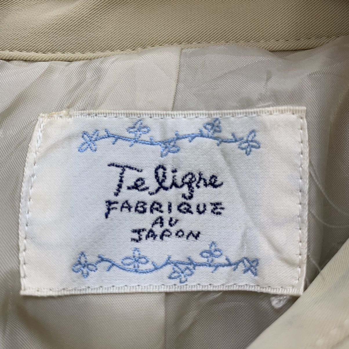 Designer × Japanese Brand Vintage Telighe Jacket Japanese Brand Woman Jacket Size M / US 6-8 / IT 42-44 - 5 Thumbnail