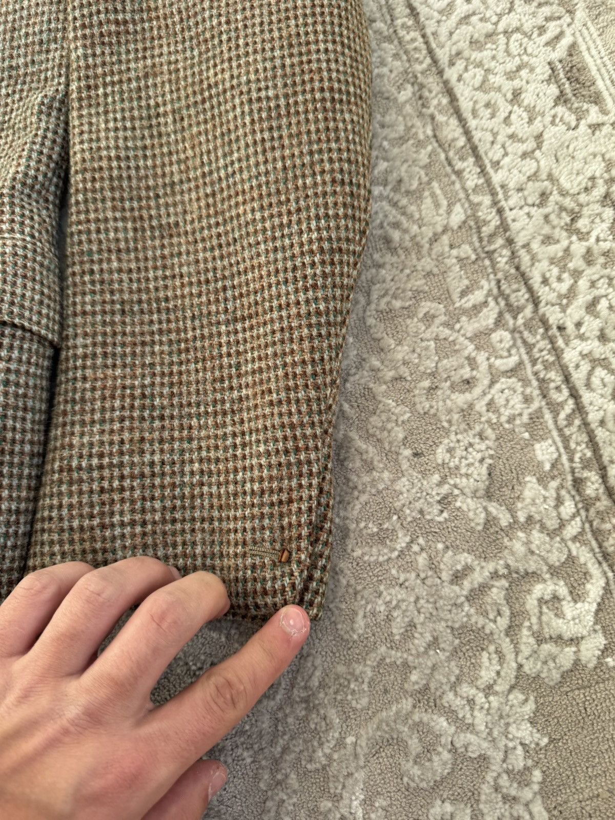 Harris Tweed Vintage 60s Shetland Harris Tweed weaving Wool Blazer Jacket Size US M / EU 48-50 / 2 - 6 Thumbnail