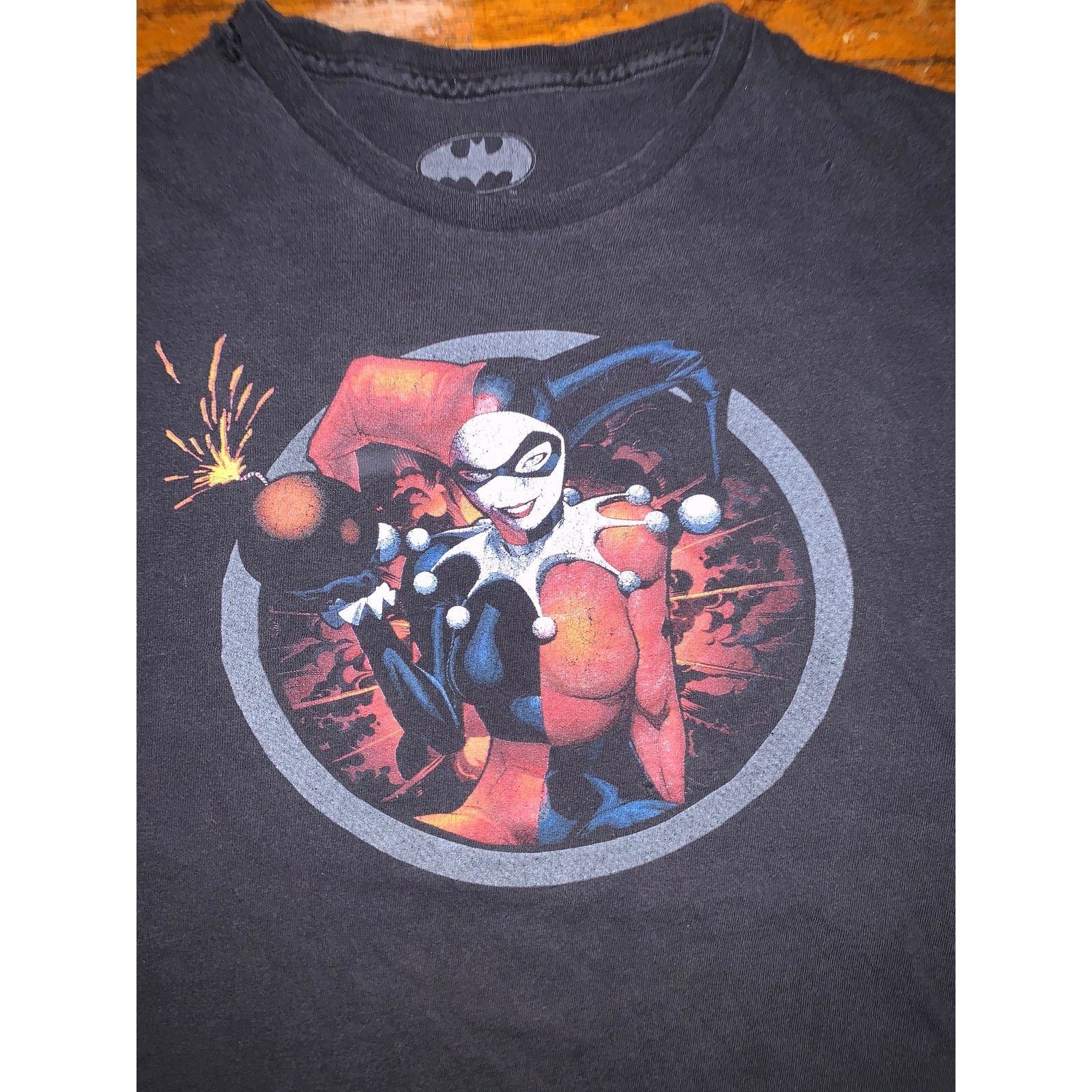 DC Comics Harley Quinn DC Comics T Shirt Large Black Distressed Batman Size US L / EU 52-54 / 3 - 1 Thumbnail