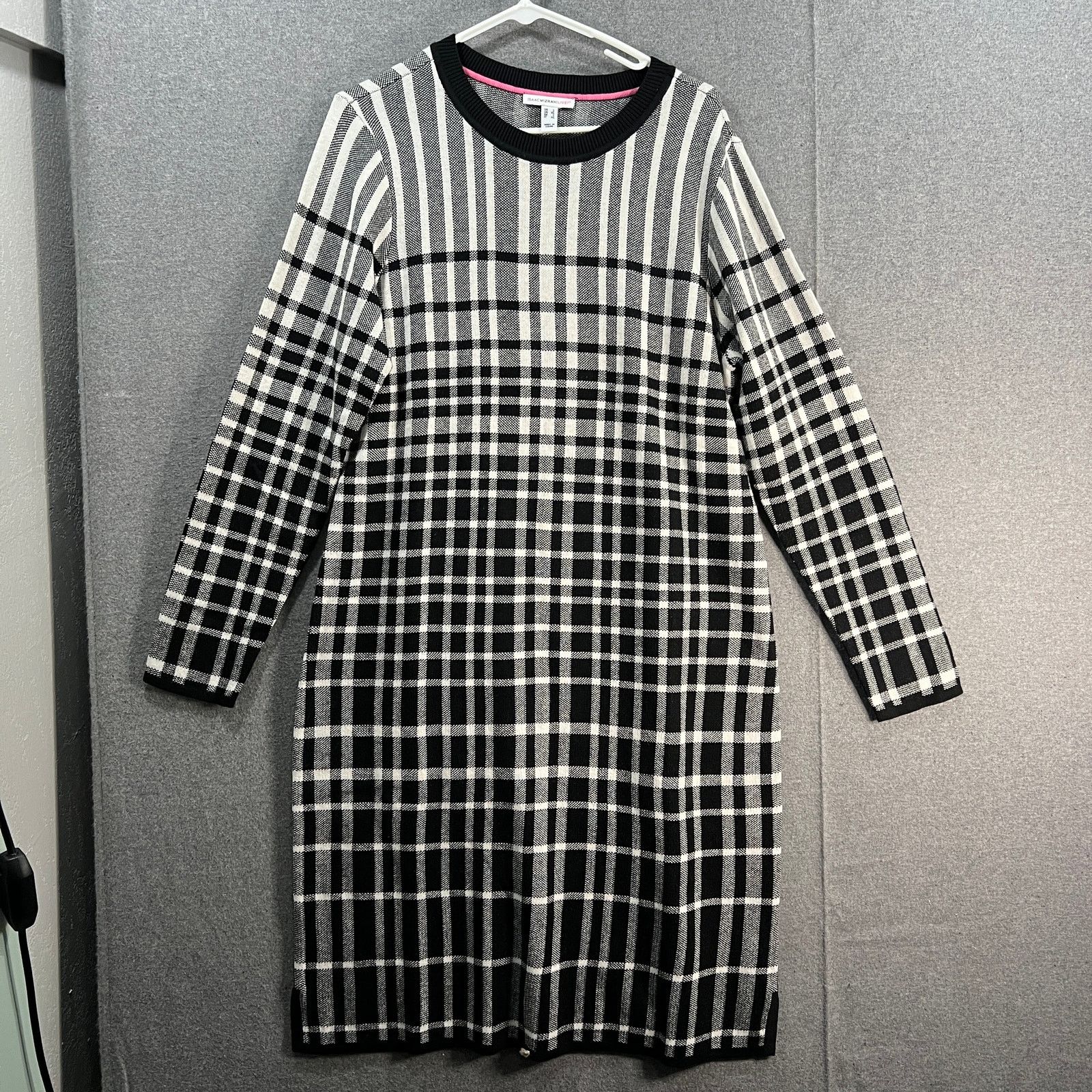 Isaac Mizrahi Isaac Mizrahi Live! Regular Jacquard Sweater Dress Size L / US 10 / IT 46 - 1 Thumbnail