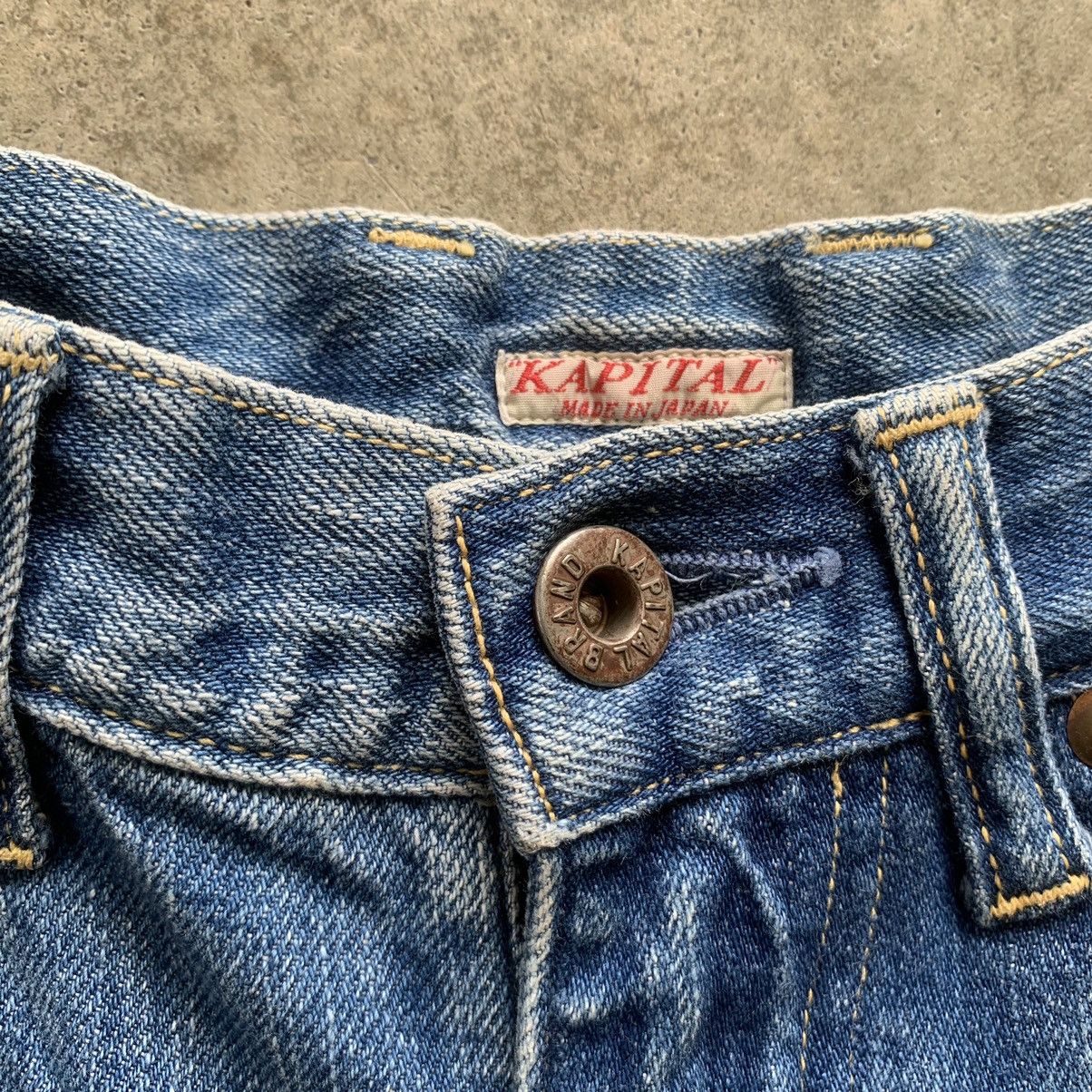 Kapital Kapital Super Wide Leg Vintage Jeans Size US 30 / EU 46 - 5 Thumbnail