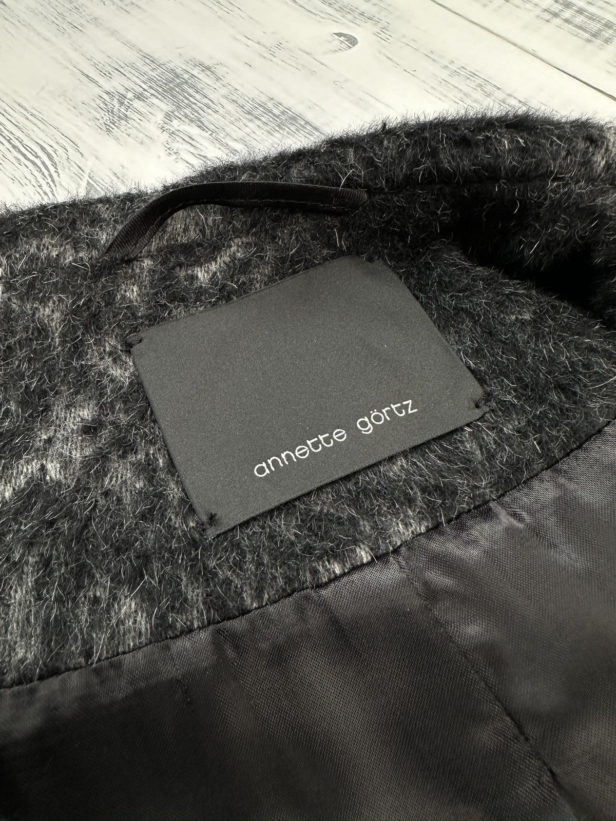 Annette Gortz ANNETTE GORTZ Avant Garde Alpaca Blend Coat Size S / US 4 / IT 40 - 12 Thumbnail