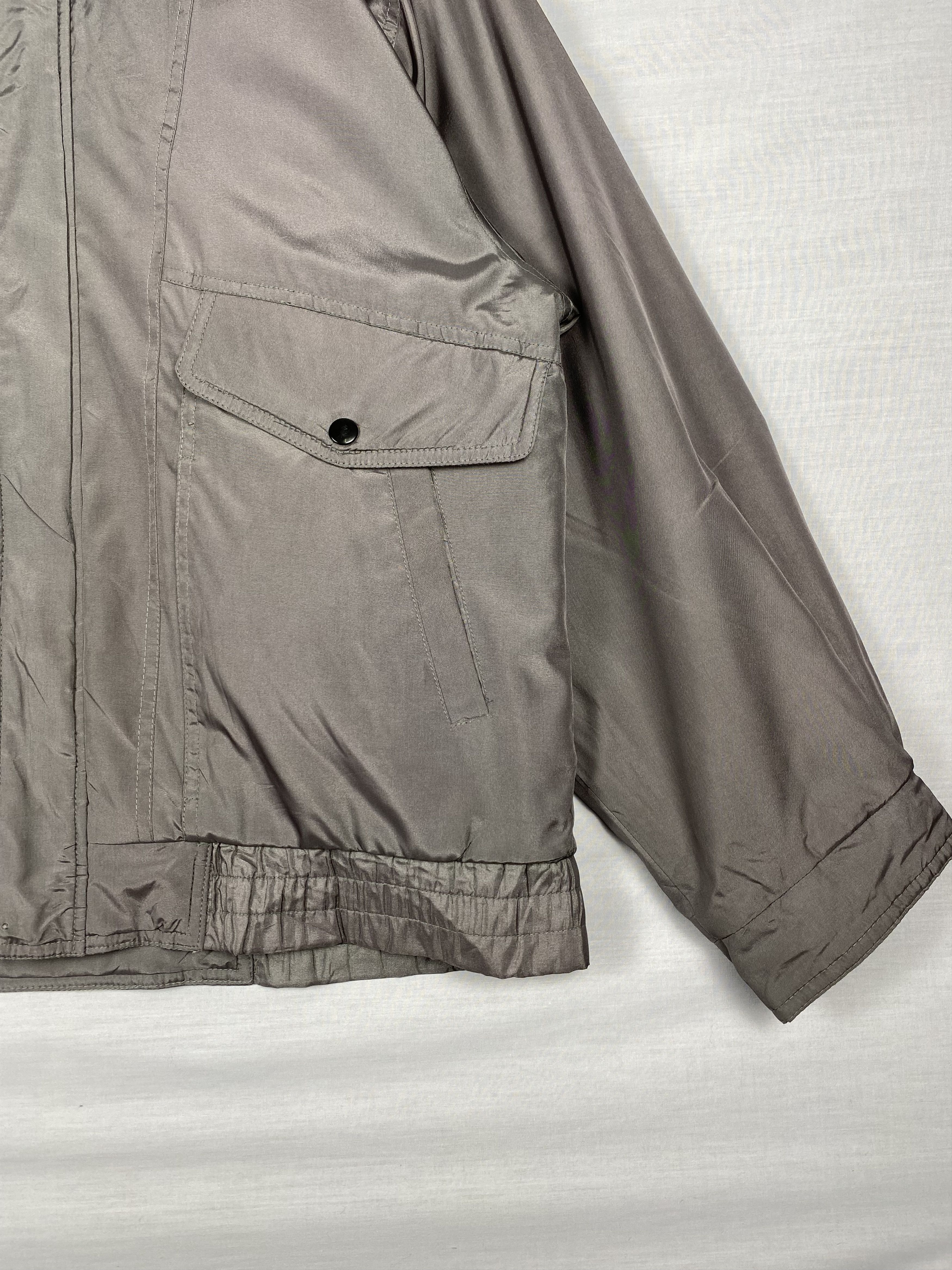 Japanese Brand Vintage Japanese Minimalist Nylon Light Jacket Size US L / EU 52-54 / 3 - 6 Thumbnail