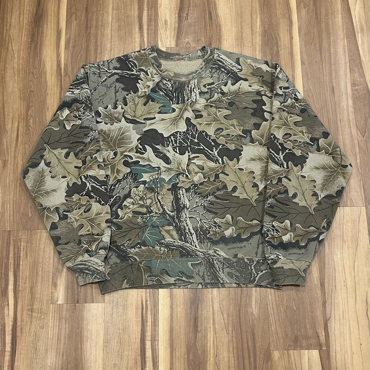 Realtree Vintage Camo Crewneck Size US L / EU 52-54 / 3 - 1 Thumbnail