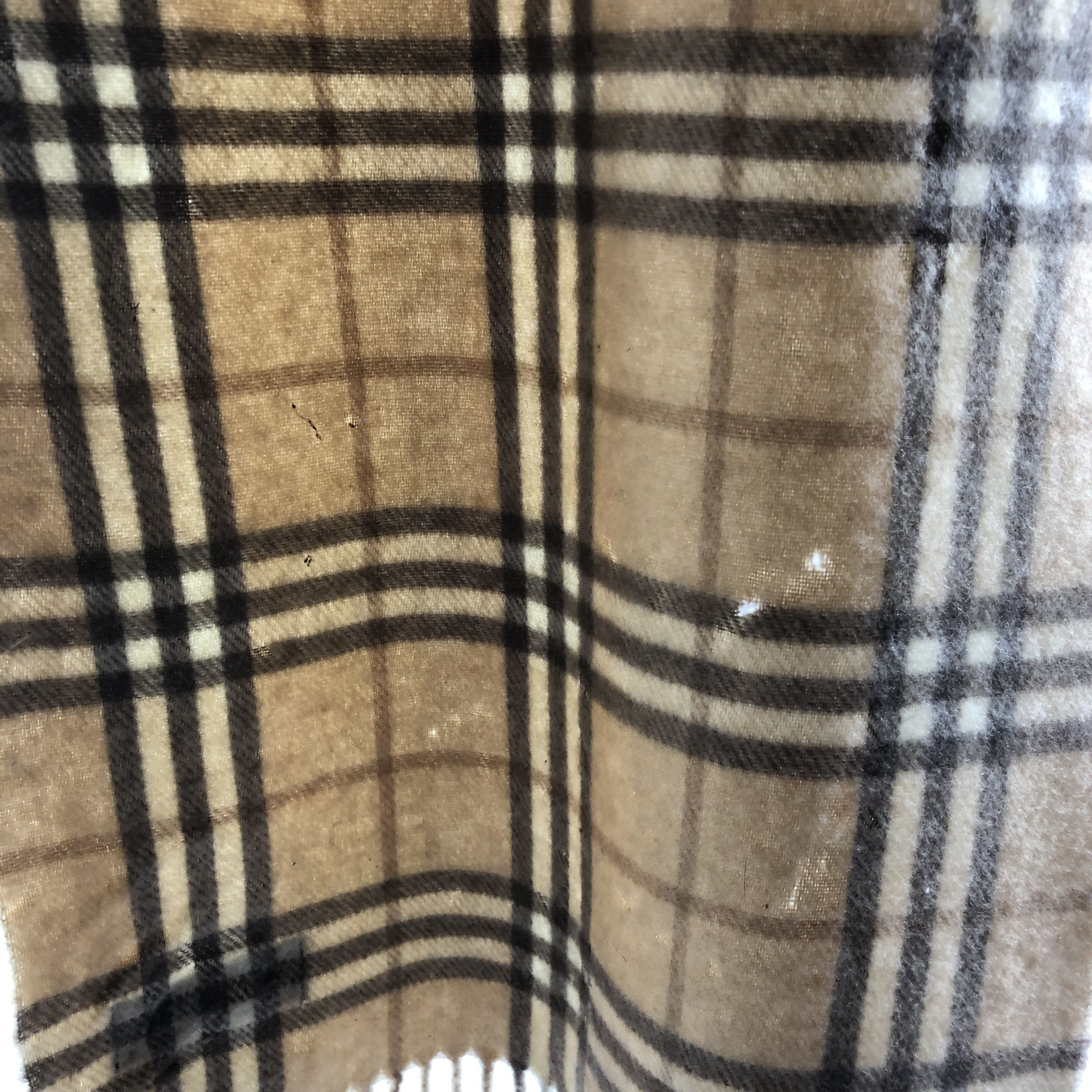 Burberry Burberry Nova Check Wool Scarf Muffler V1374 Size ONE SIZE - 5 Thumbnail