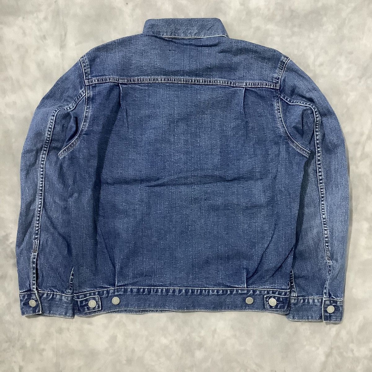 Uniqlo Uniqlo Trucker Denim Jacket Type 2 Size US S / EU 44-46 / 1 - 9 Thumbnail