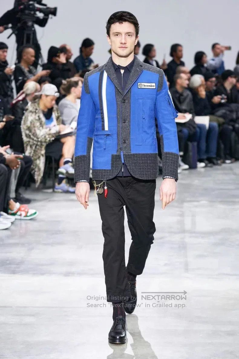 Junya Watanabe Wool Patchwork Jacket