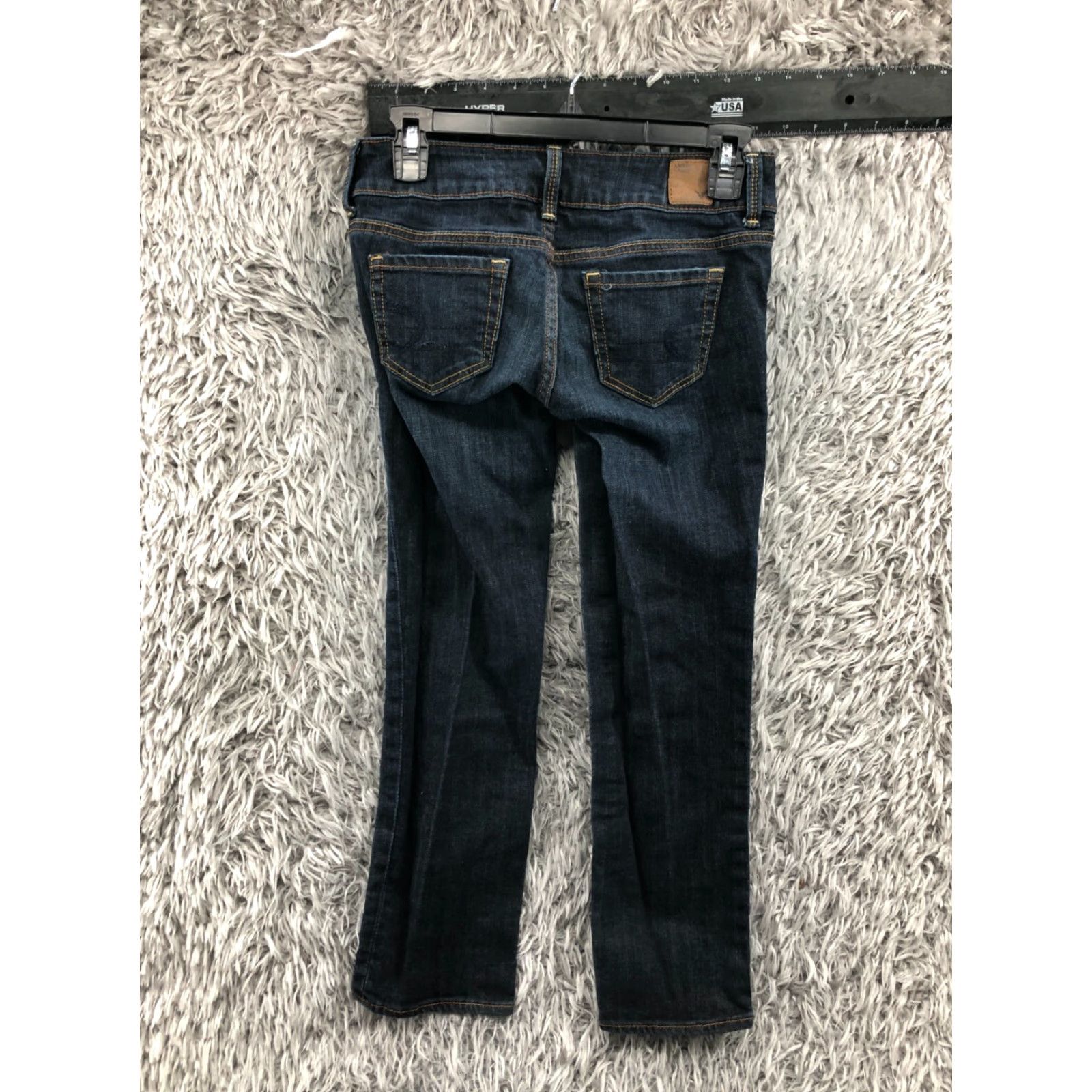 American Eagle Outfitters American Eagle Artist Crop Jeans Womens Size 0 Dark Wash Blue Size 25" / US 0 / IT 36 - 5 Thumbnail