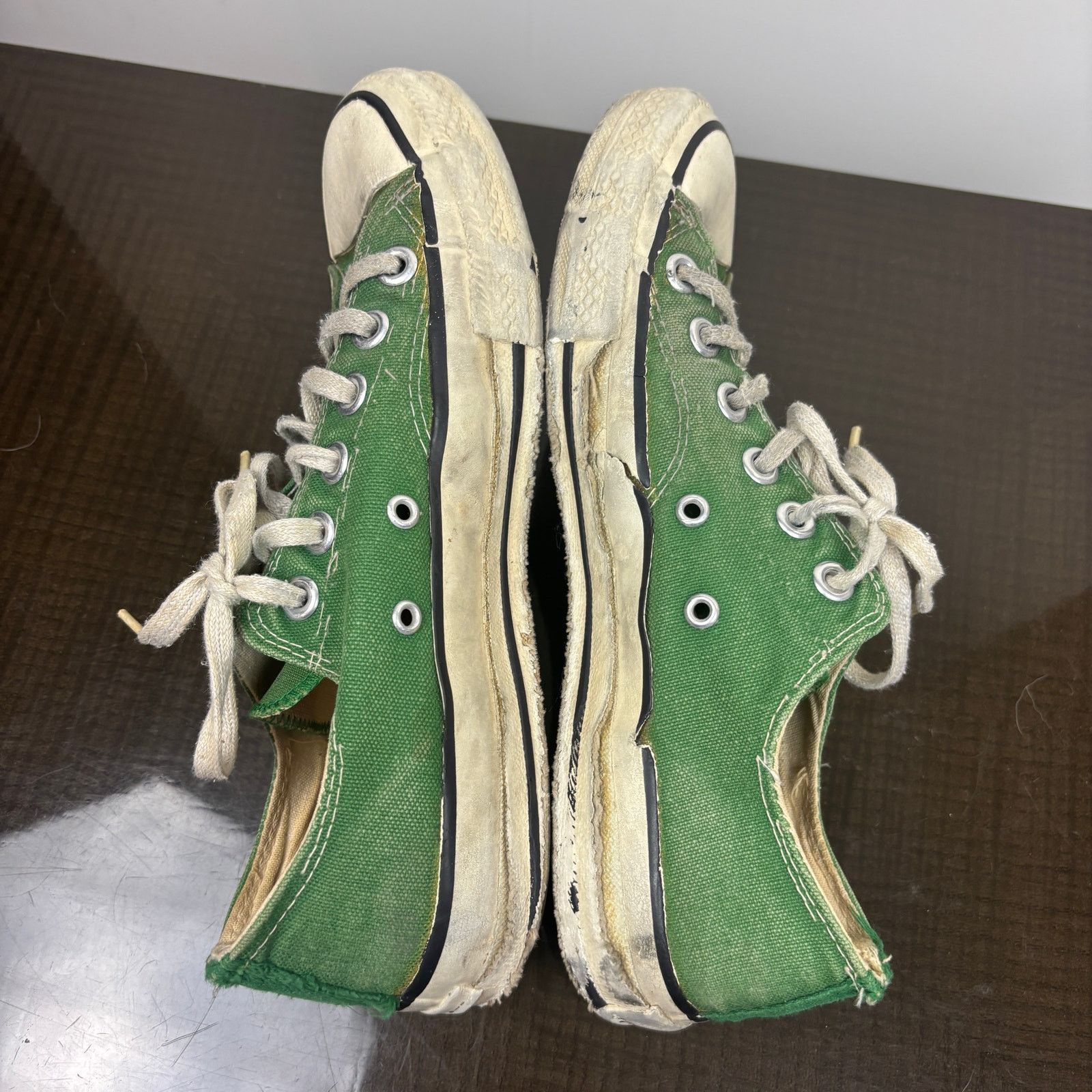Converse Vintage 80s Converse Low Shoes Sneakers Green Men's Size 6 Size US 6 / EU 39 - 8 Thumbnail