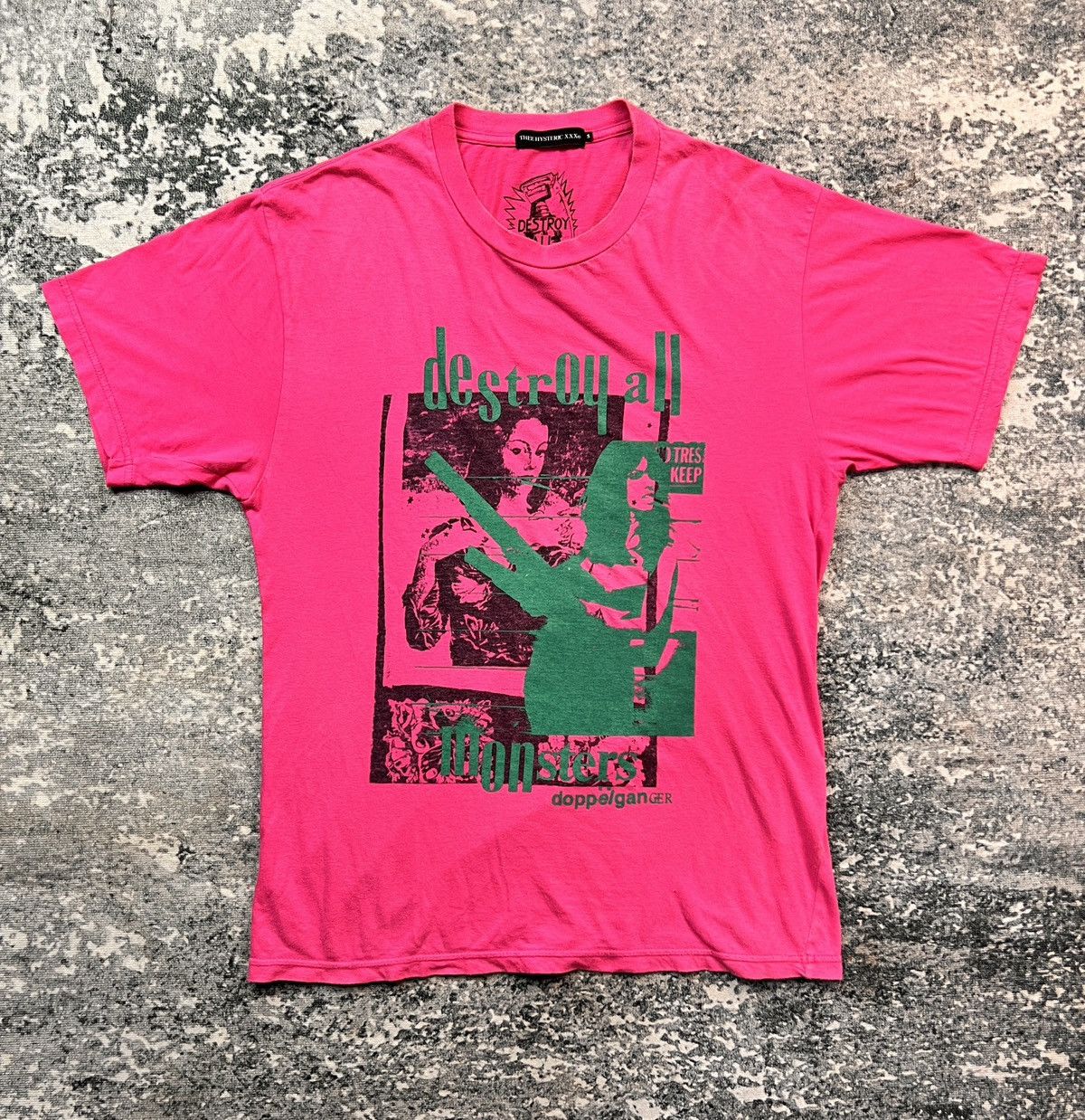Band Tees × Hysteric Glamour × The Rolling Stones Thee Hysteric