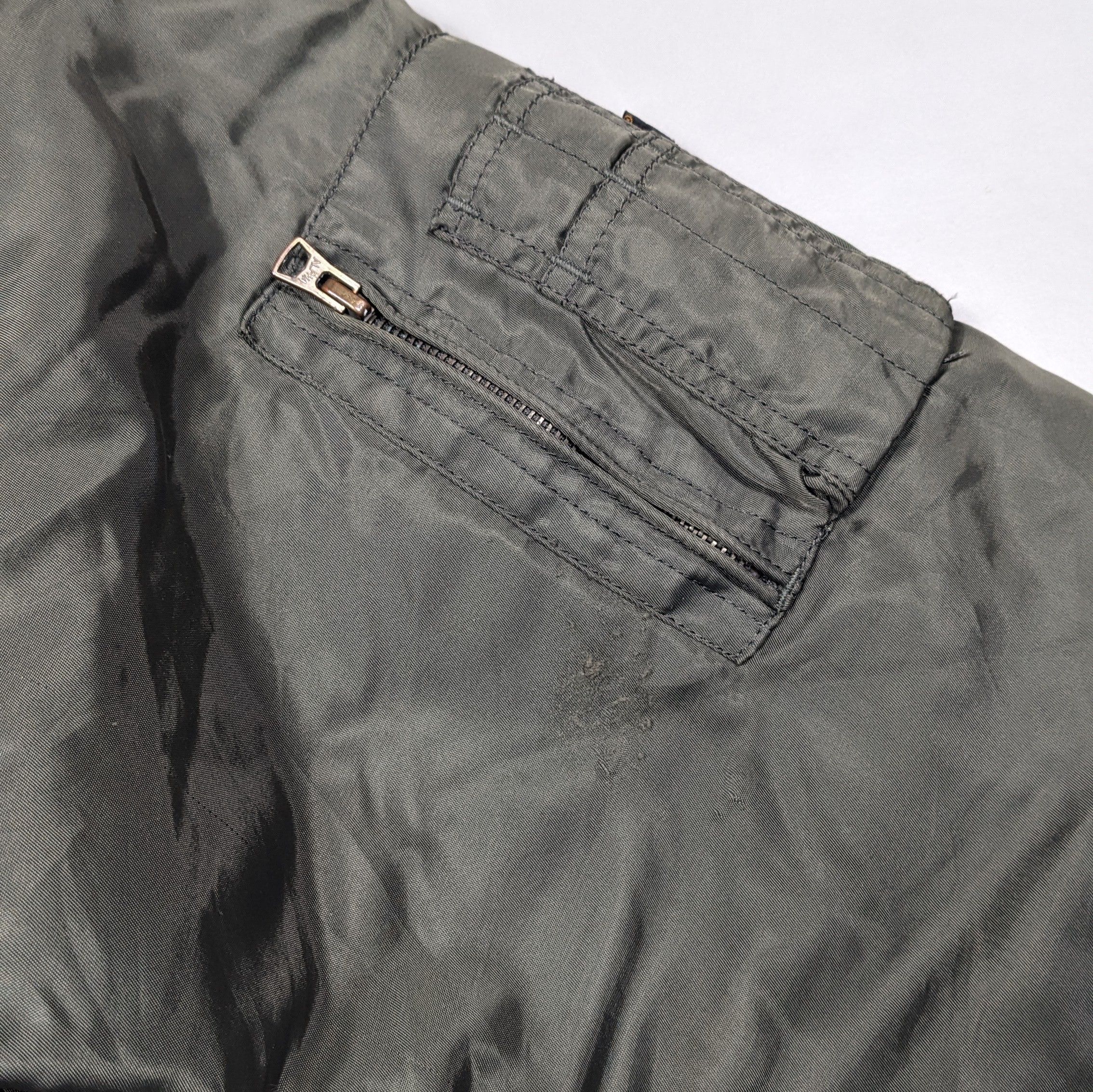 Alpha Industries × Vintage VINTAGE 90s ALPHA INDUSTRIES JACKET Size US M / EU 48-50 / 2 - 6 Thumbnail