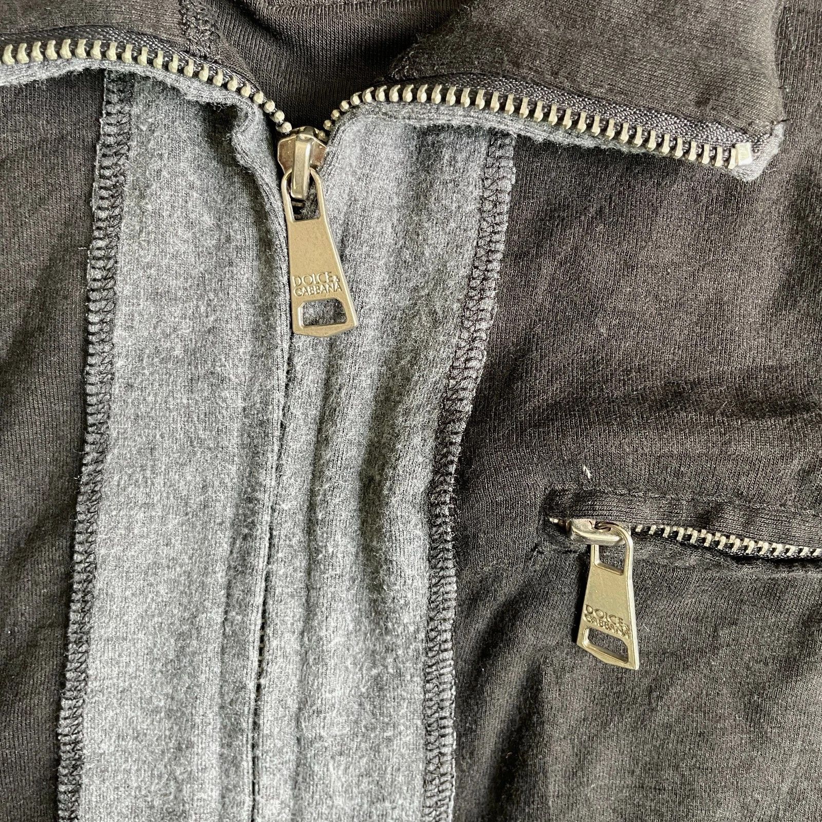 Dolce & Gabbana DOLCE & GABBANA Gym Collection Track Jacket Silver Back Logo Size US S / EU 44-46 / 1 - 3 Thumbnail