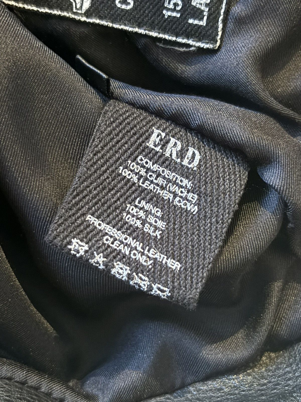 Enfants Riches Deprimes enfants riches deprimes 17ss checkerboard leather jacket Size US M / EU 48-50 / 2 - 5 Thumbnail