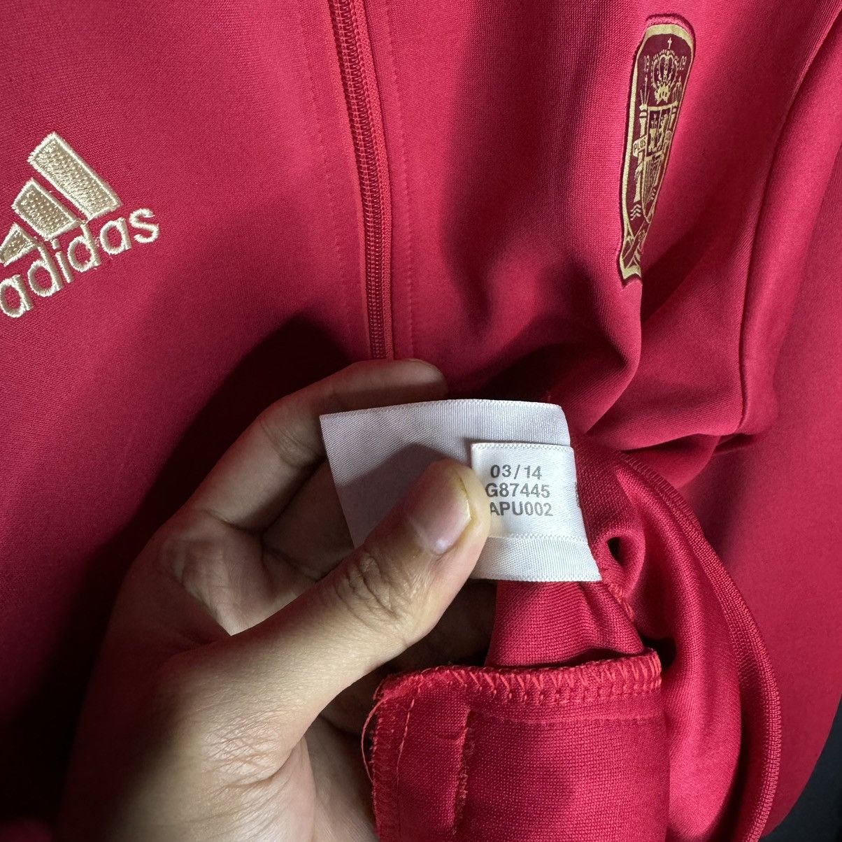 Adidas × Vintage Adidas Spain Track Jacket Size US M / EU 48-50 / 2 - 4 Thumbnail