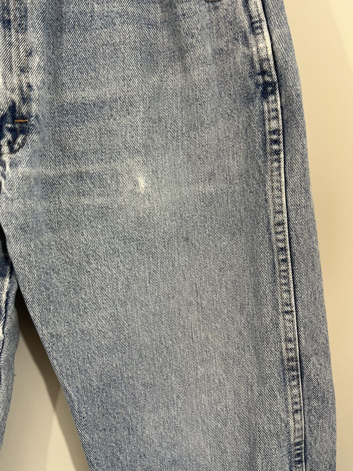 Vintage Thrashed Perfect Fade Light Wash Jeans Size US 36 / EU 52 - 8 Thumbnail