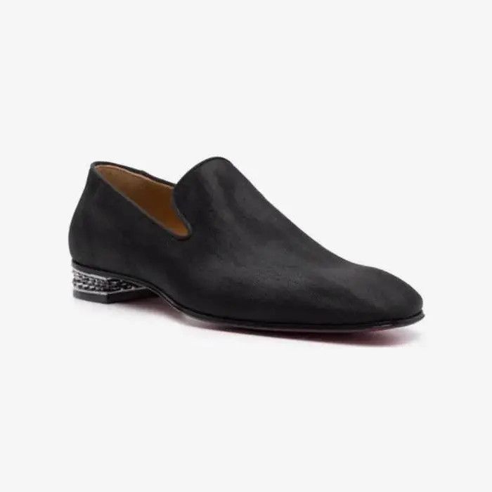 Christian Louboutin o1s1wg110625 Loafers in Black Size US 13 / EU 46 - 2 Thumbnail