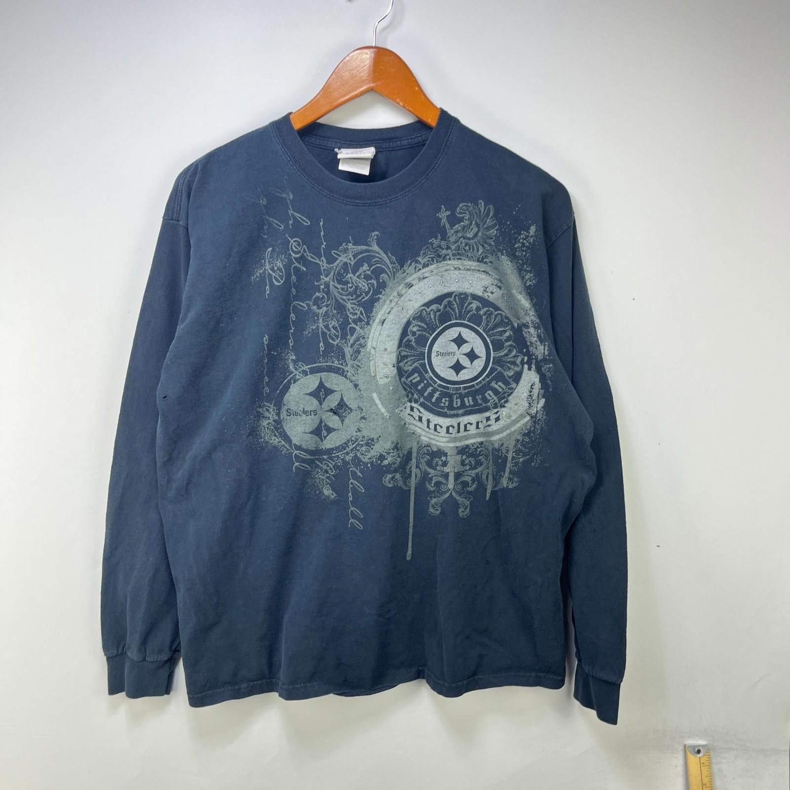 Other Vintage Pittsburgh Steelers Y2K Long Sleeve Shirt Large Size ONE SIZE - 1 Thumbnail
