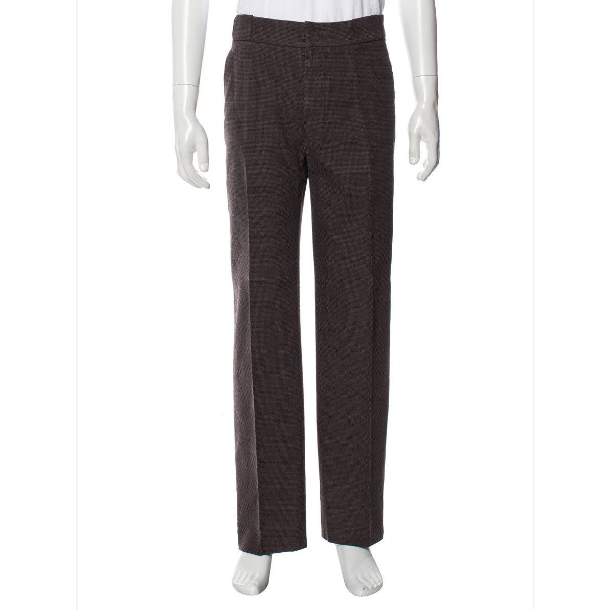 Maison Margiela Maison Margiela Pleated Brown Trousers. Size US 34 / EU 50 - 7 Thumbnail
