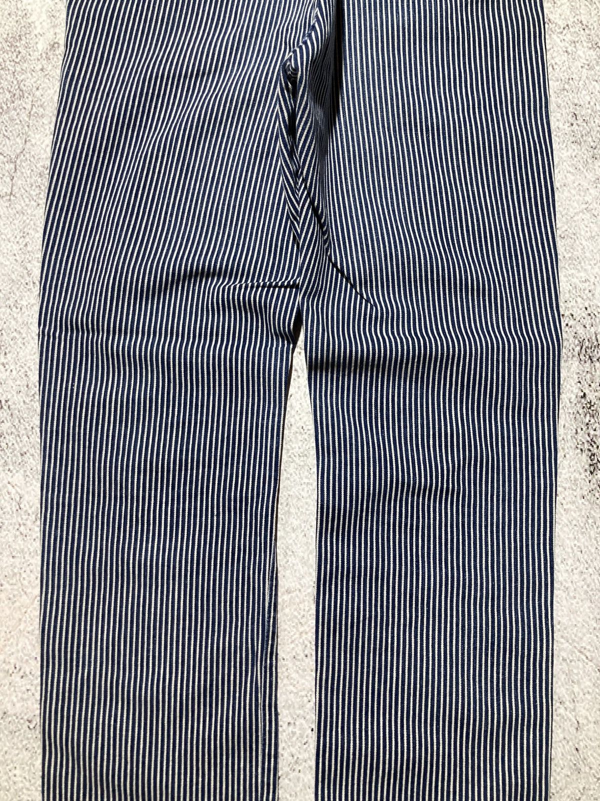 45rpm 🇯🇵 Vintage 45rpm Japan Hickory Stripe Pants Made In Japan Size US 27 - 12 Thumbnail