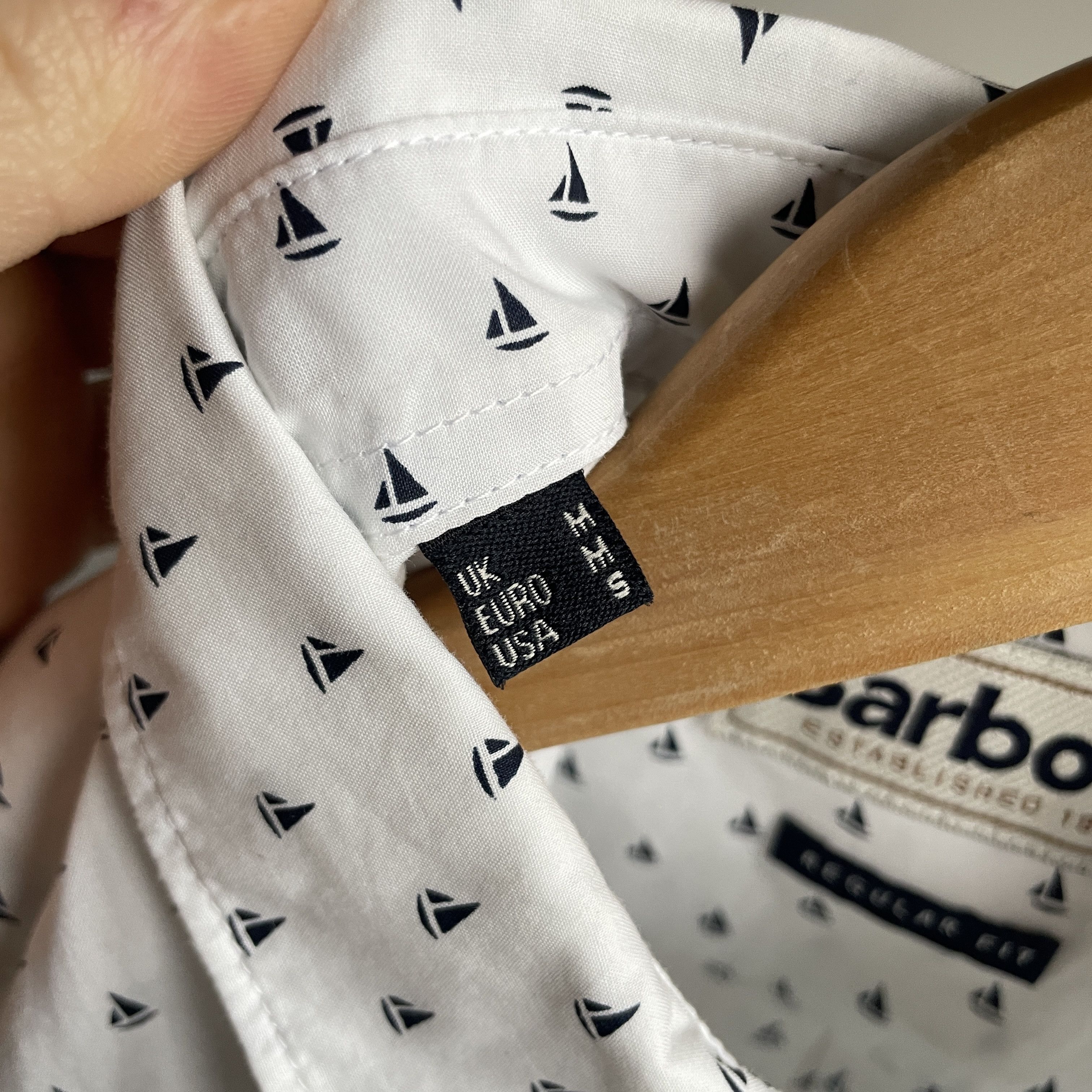 Barbour Barbour Summer Print Short Sleeve Shirt Size M Size US M / EU 48-50 / 2 - 6 Thumbnail