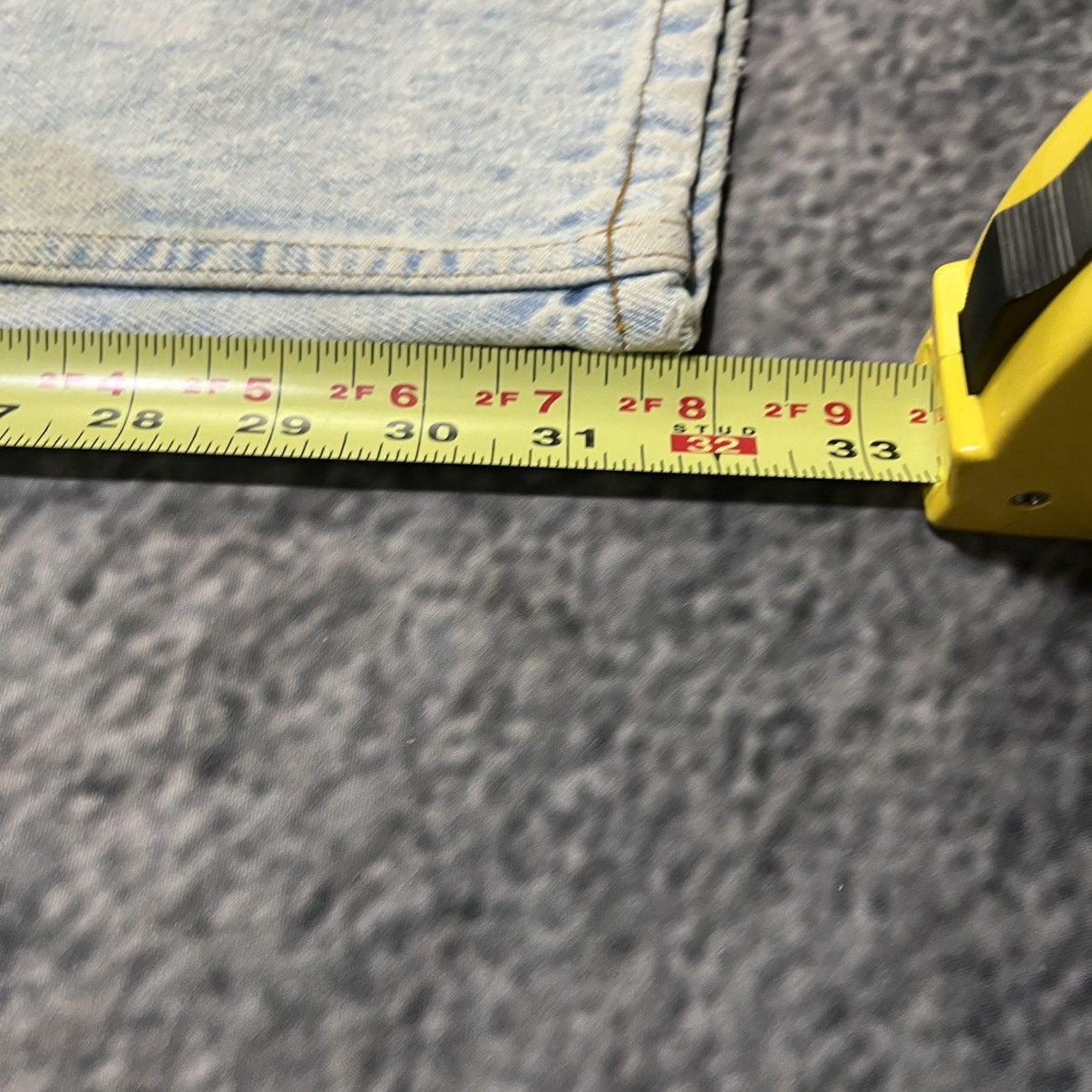 Levi's Vintage 90s Levi's Orange Tab Jeans Faded Light Blue Denim Size US 32 / EU 48 - 15 Thumbnail