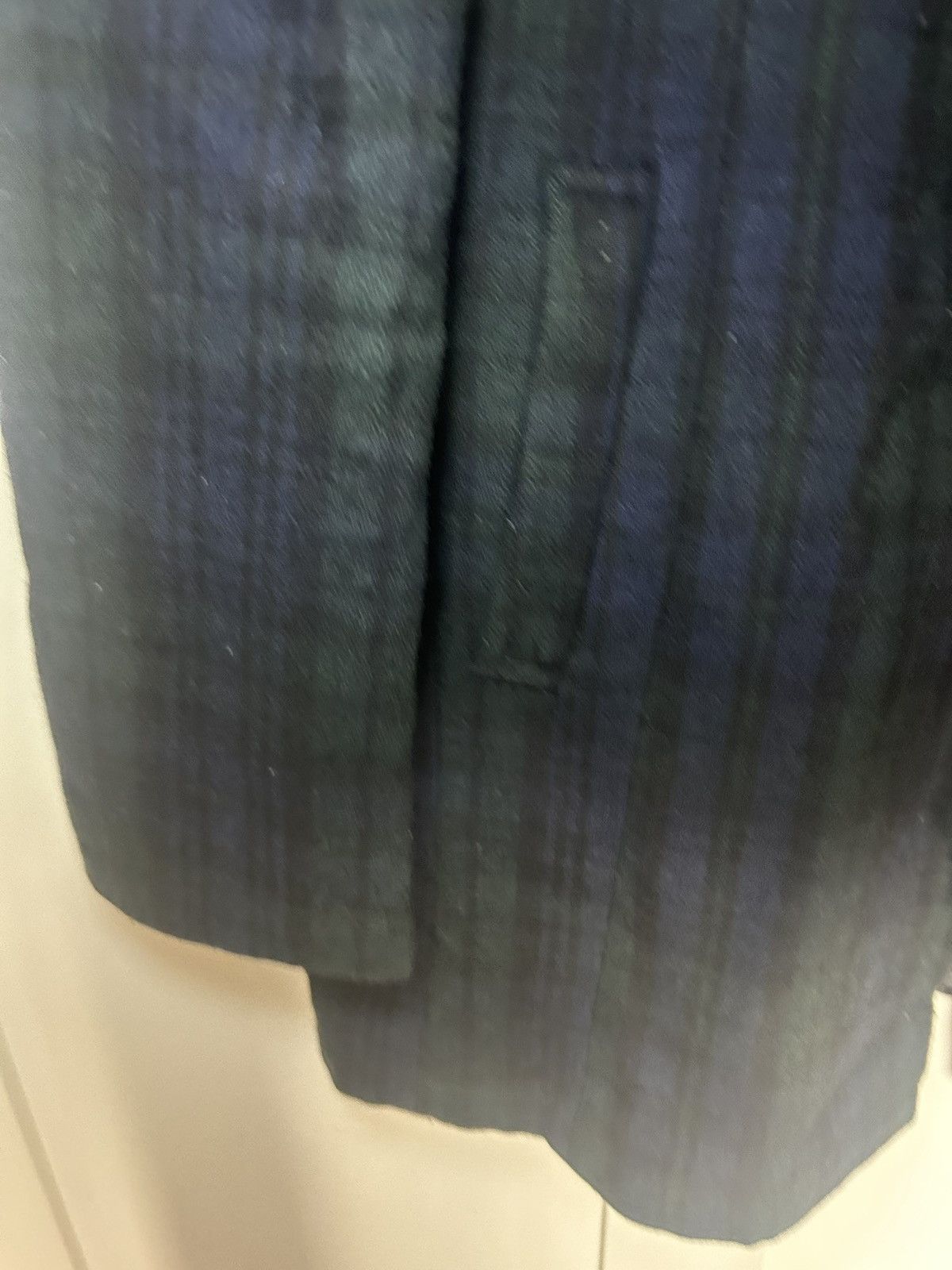 Vintage Vintage Major tartan/plaid medium length wool coat Size US L / EU 52-54 / 3 - 8 Thumbnail