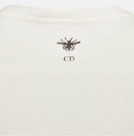 Dior o1w1db10525 413T09 T-Shirt in White Size M / US 6-8 / IT 42-44 - 3 Thumbnail