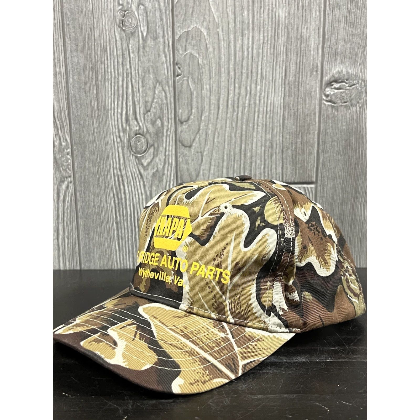 Vintage VINTAGE Cobra Caps Woodland Camo SnapBack Hat OSFA Men Fishermen? Size ONE SIZE - 3 Thumbnail