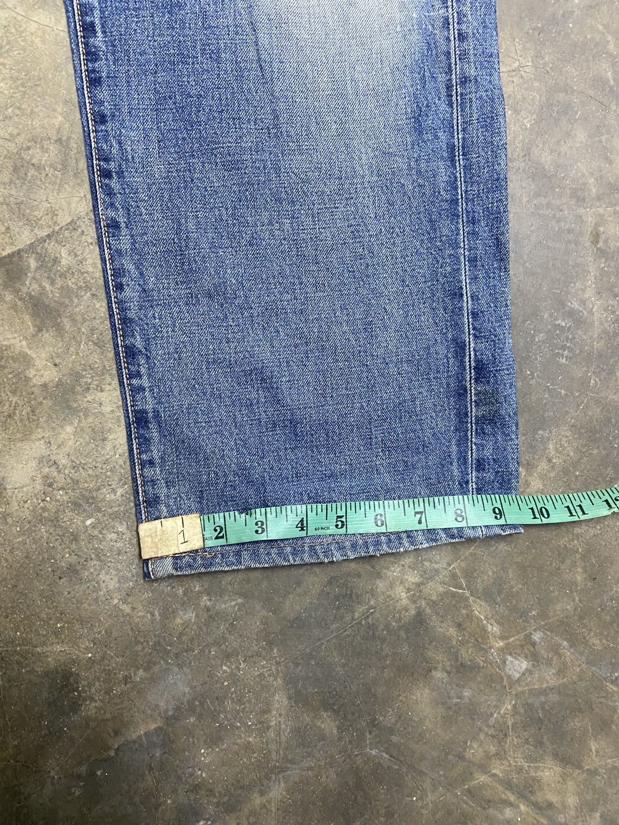 Beauty Beast 🔥 Vintage Bobson jeans distressed denim selvedge if 6 was 9 Size US 35 - 14 Thumbnail