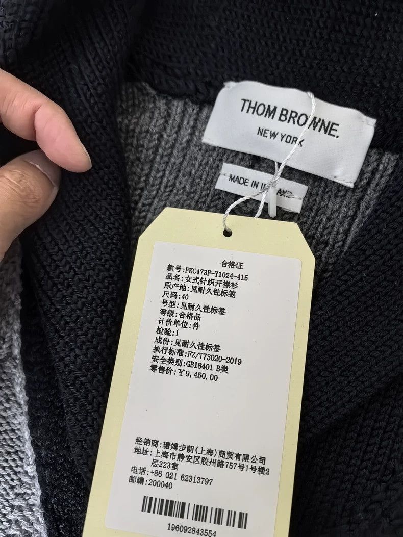 Thom Browne Thom Browne size40 Cashmere sweater Size M / US 6-8 / IT 42-44 - 2 Thumbnail