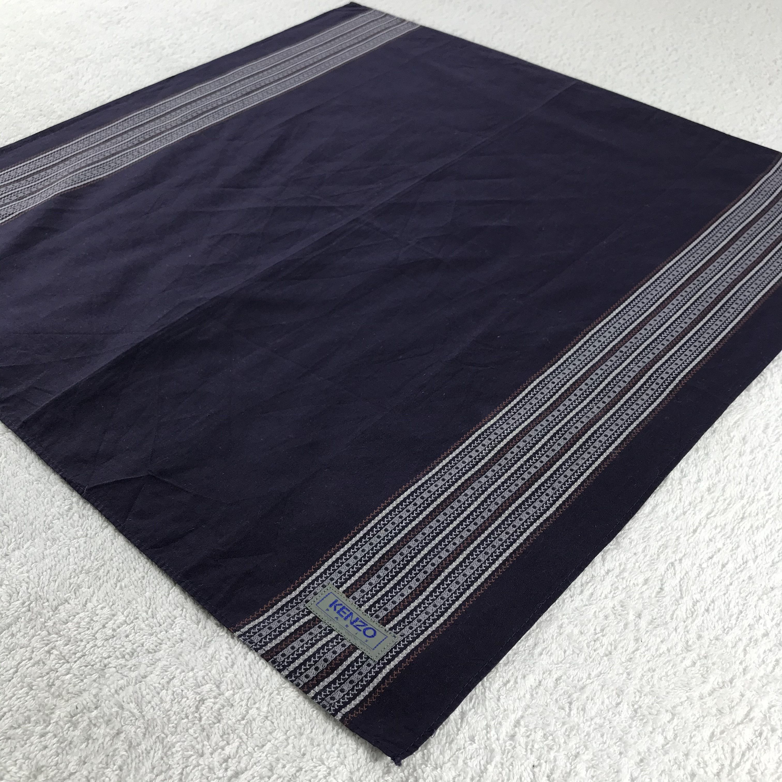 Kenzo × Vintage Kenzo Bandana / Handkerchief / Neckerchief - S316 Size ONE SIZE - 2 Thumbnail