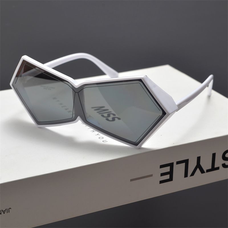 VIBE Dark Street ins style custom avant-garde sunglasses Size ONE SIZE - 5 Thumbnail