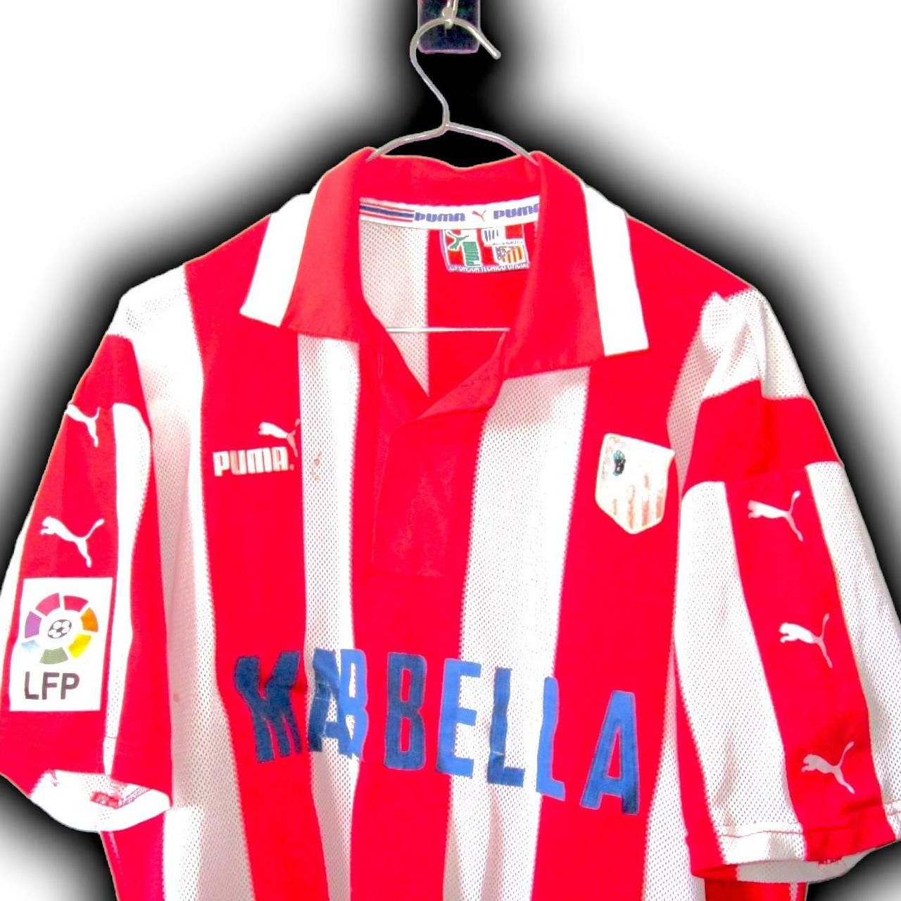 Puma Atletico Madrid Spain 1997 1998 Home Shirt Jersey Size US L / EU 52-54 / 3 - 1 Thumbnail