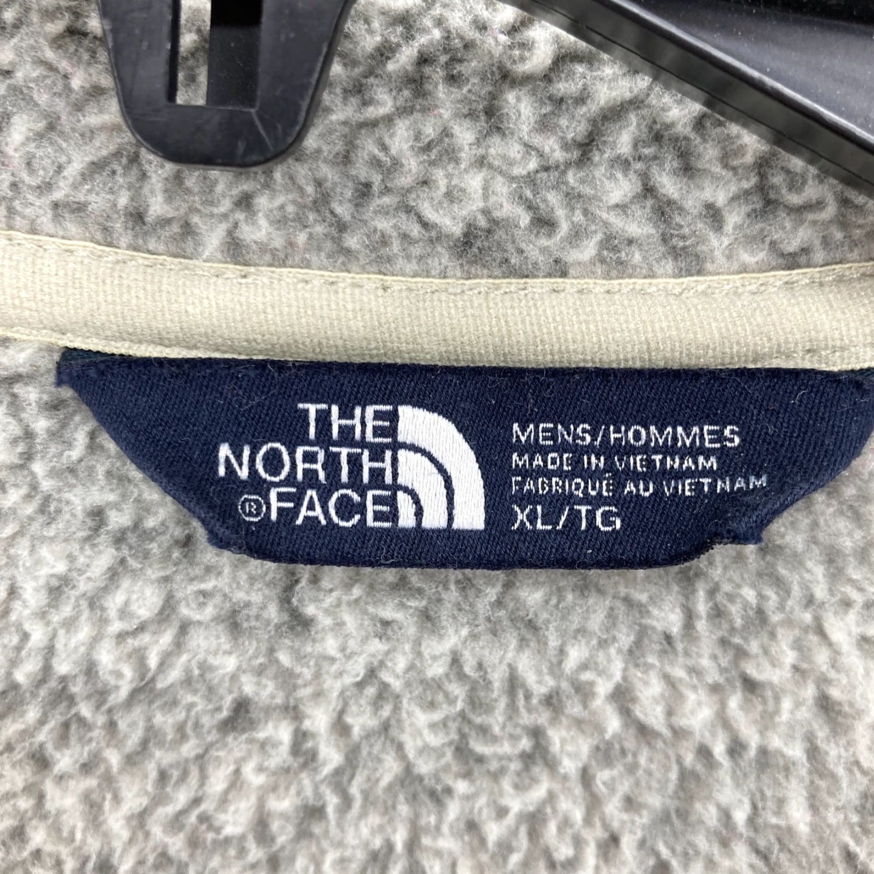 The North Face The North Face Men's Gordon Lyons 1/4 Zip Fleece Jacket XL Gray Mock Neck Camp Jacket Size US XL / EU 56 / 4 - 4 Thumbnail