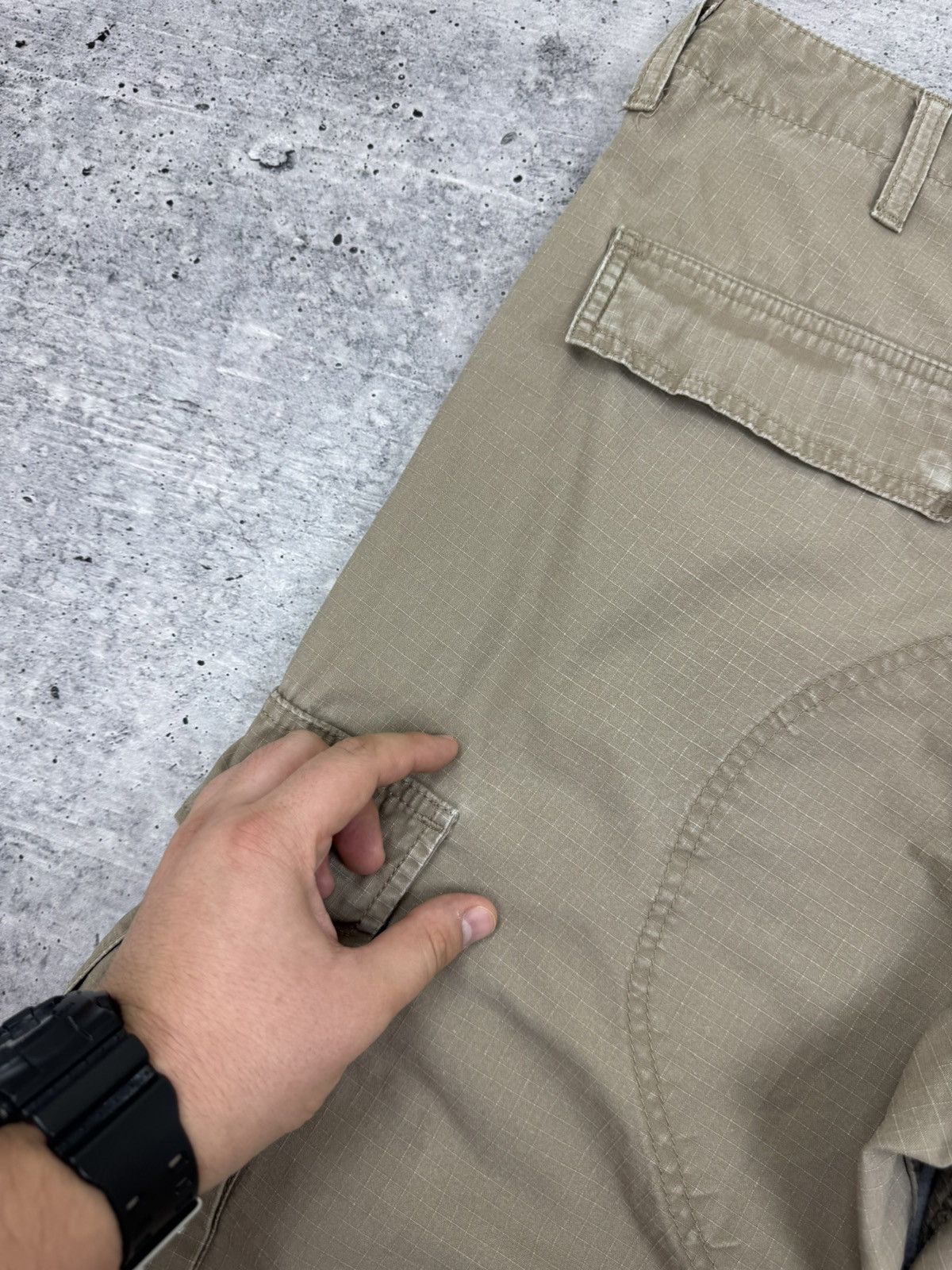 Carhartt Wip Vintage Carhartt WIP Regular Aviation Cargo Pants Trousers M Size US 32 / EU 48 - 24 Thumbnail