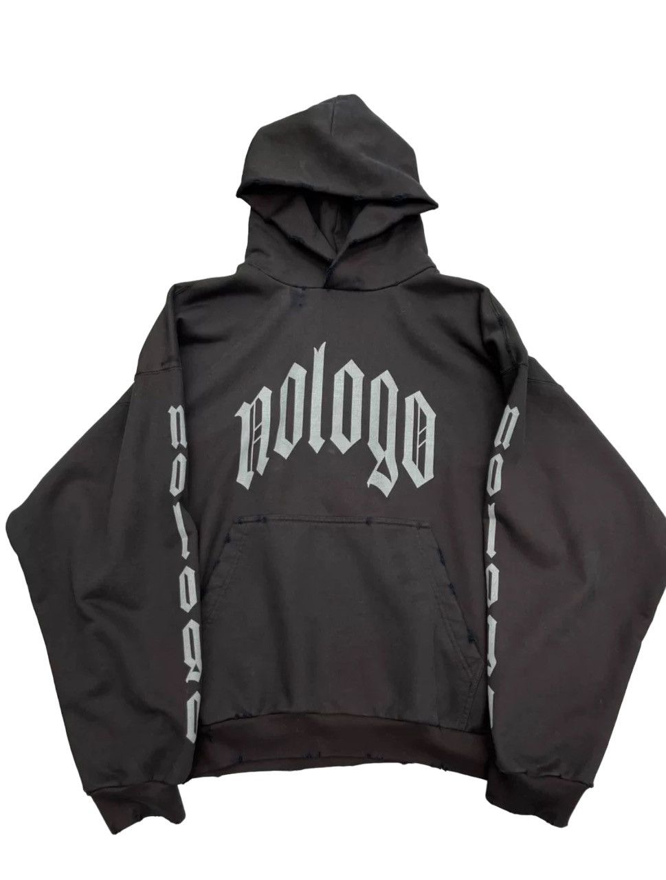 Balenciaga New Balenciaga Nologo Hoodie Fall24’ Size US L / EU 52-54 / 3 - 1 Thumbnail