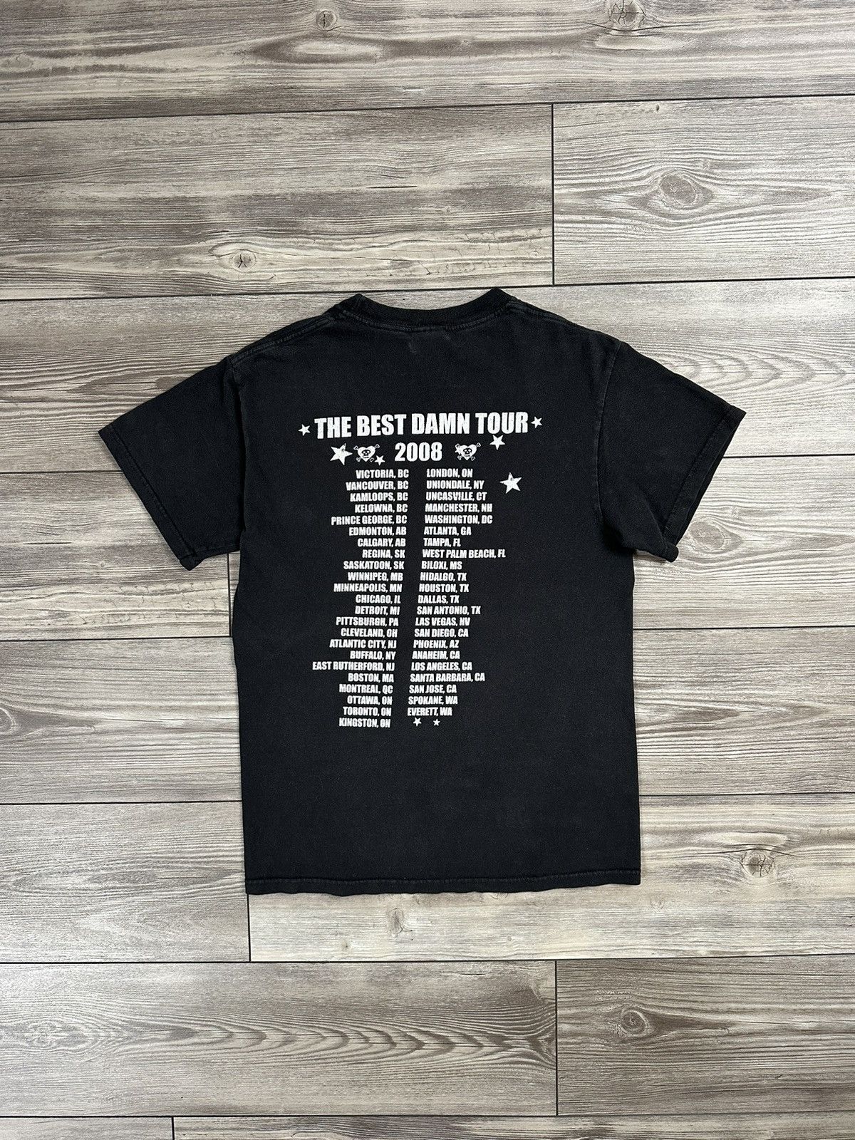 Band Tees × Vintage Y2K Avril Lavigne The Best Damn Tour T Shirt Size US S / EU 44-46 / 1 - 2 Thumbnail
