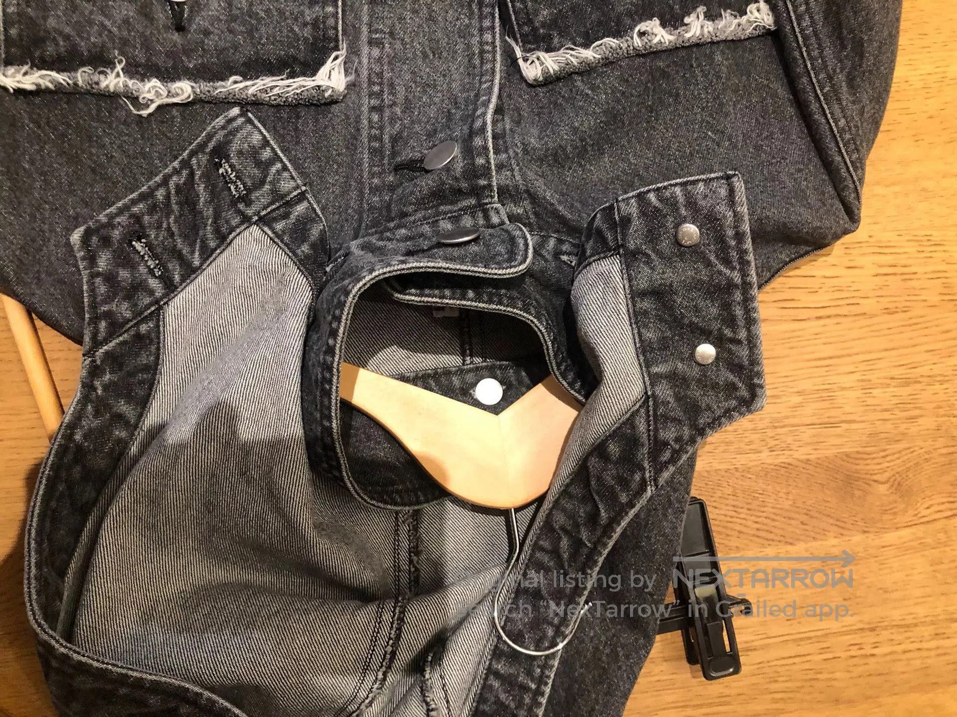 Other ISSUETHINGS Type45 Washed Black Denim Jacket. Size US M / EU 48-50 / 2 - 7 Thumbnail
