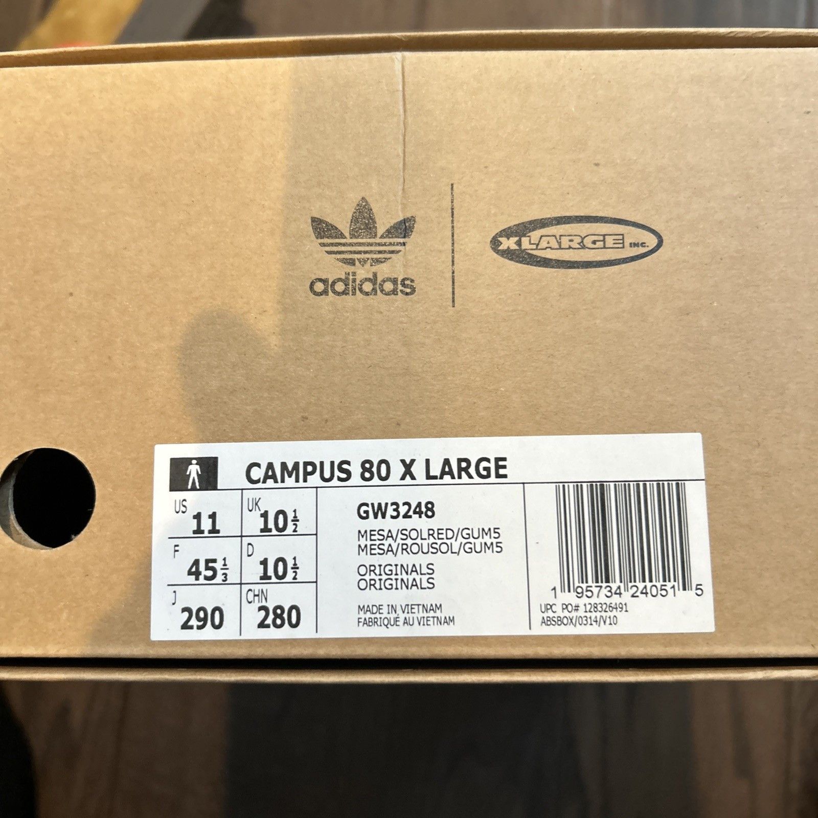 Adidas adidas Campus 80 XLarge Sneakers Men's Size 11 Size US 11 / EU 44 - 7 Thumbnail