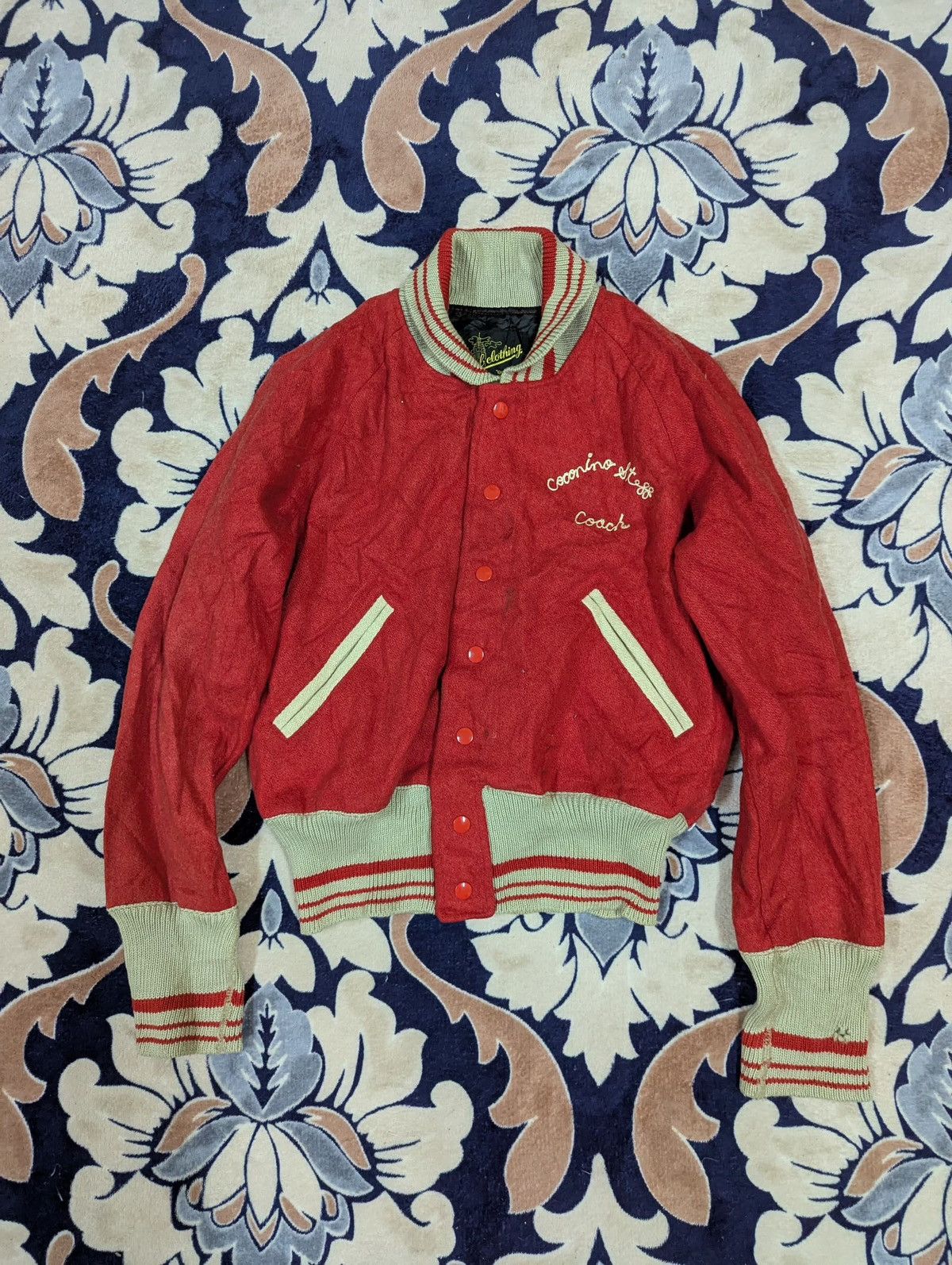 Japanese Brand × Vintage Can Clothing Varsity Jacket Size US M / EU 48-50 / 2 - 1 Thumbnail